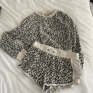 Z Supply cheetah pajama set